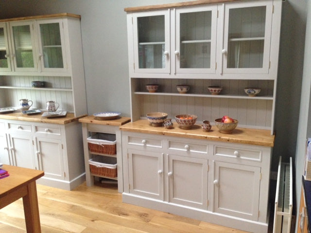 Kitchen Dresser - Half Glazed Top