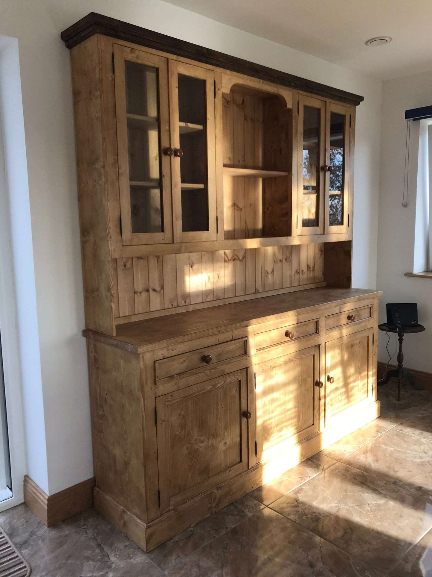 Kitchen Dresser - Half Glazed Top