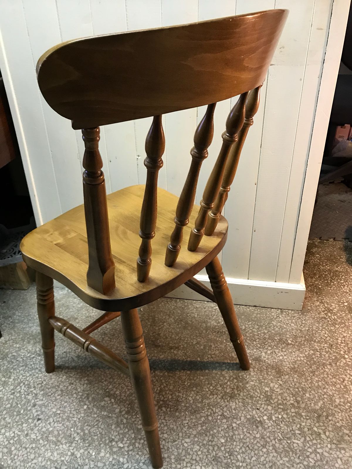 Farmhouse Spindle Back Kitchen Chair