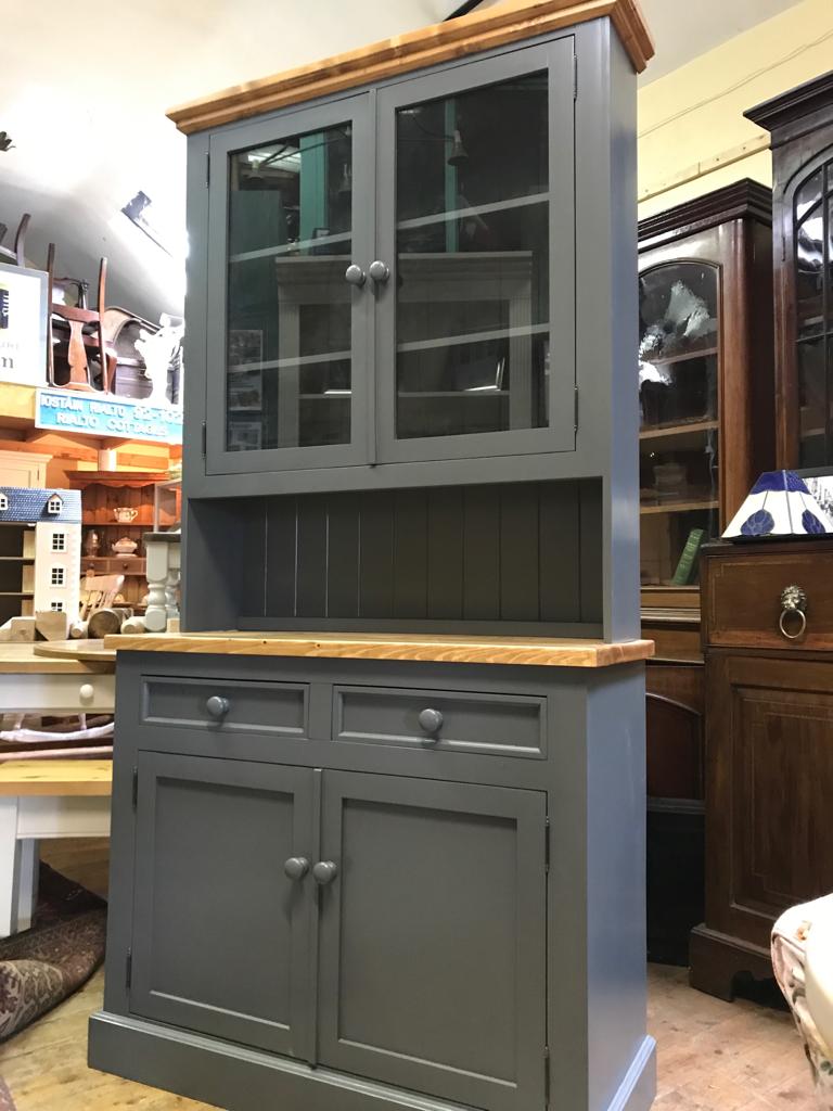 Kitchen Dresser - Half Glazed Top