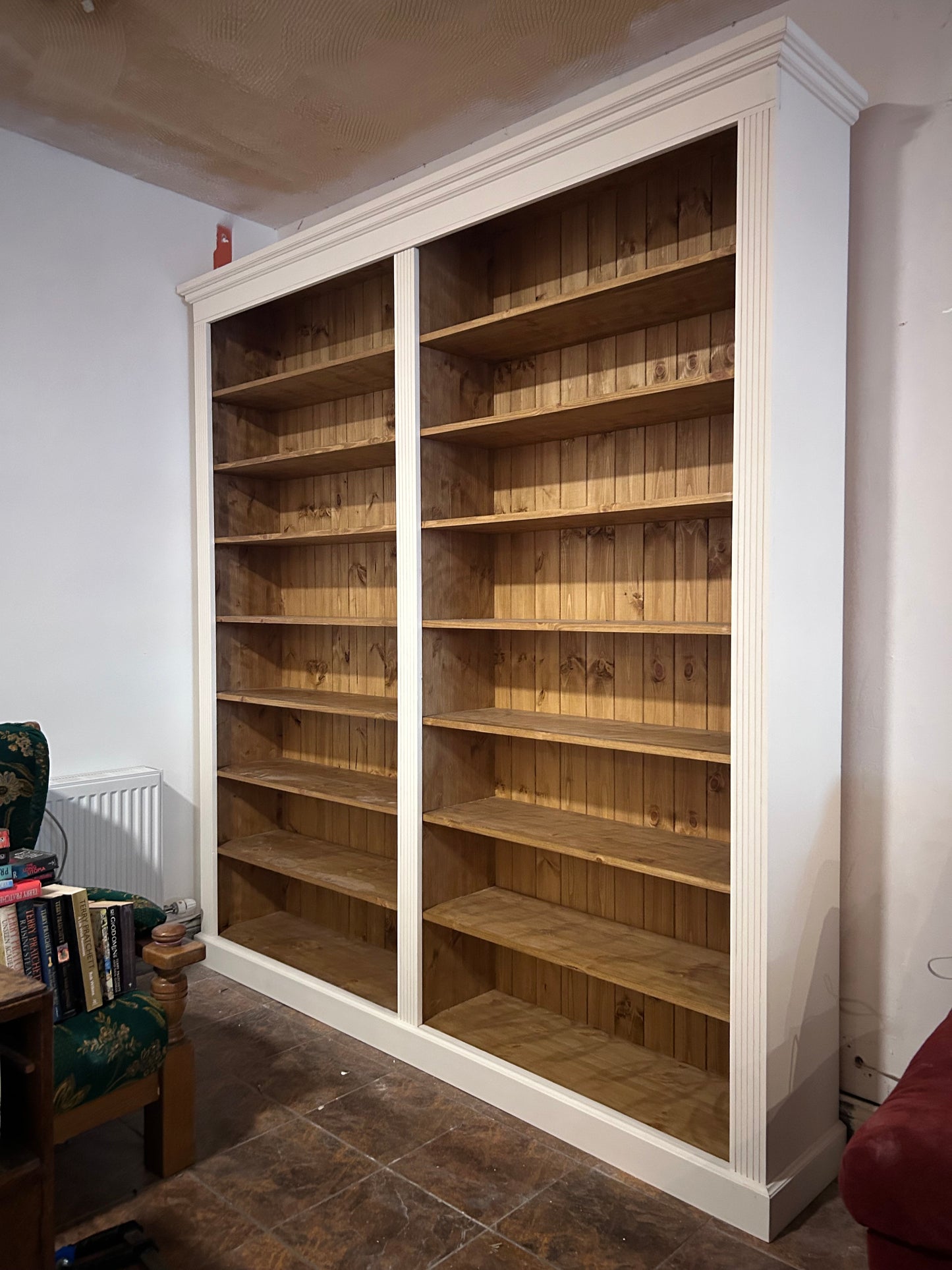 Semi Decorative Bookshelf - Double