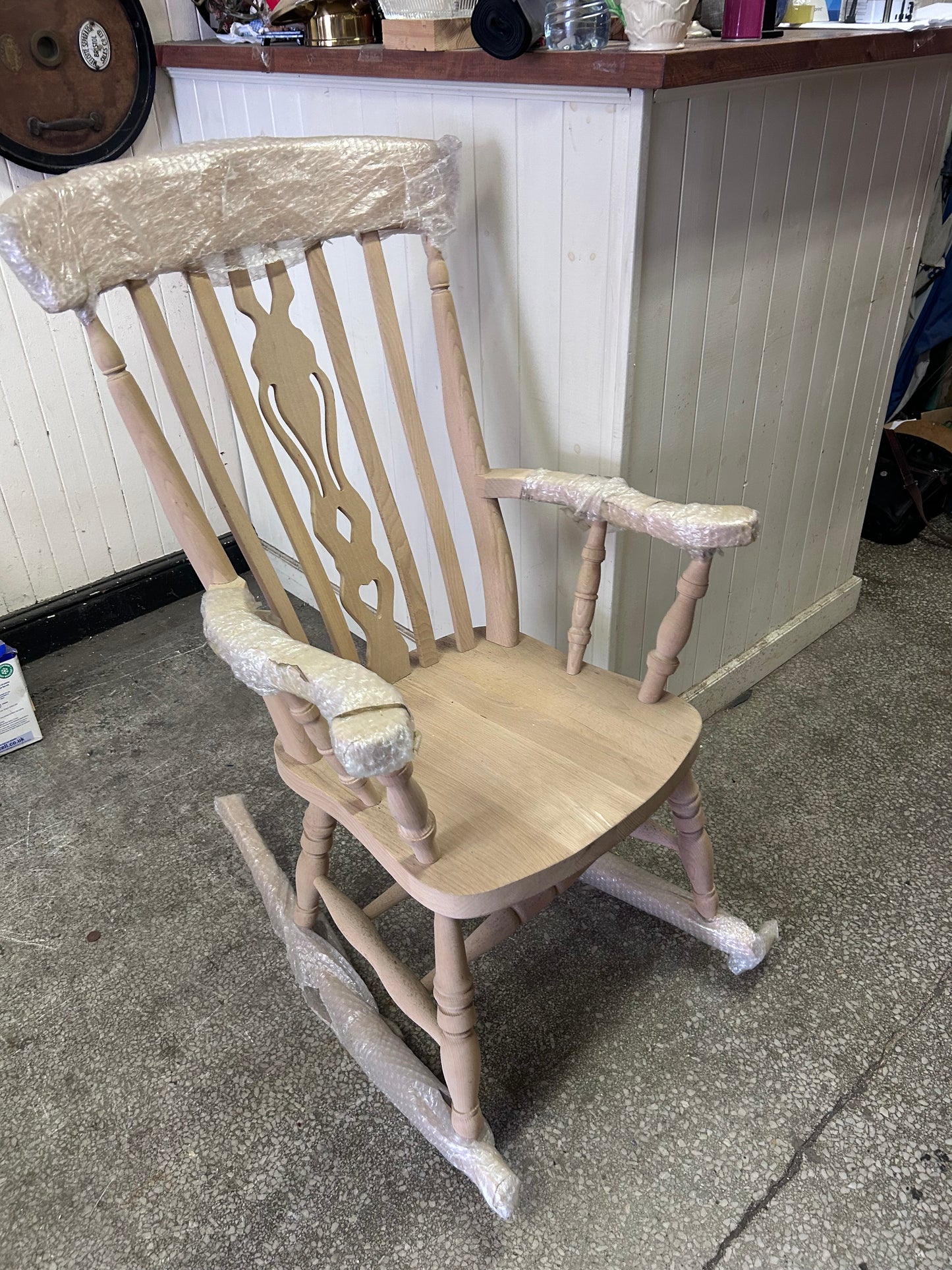 High Back Rocking Chair