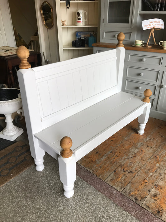 Victorian Style Hall Bench
